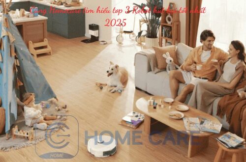Top 3 Robot Hút Bụi Lau Nhà Ecovacs Đáng Mua Nhất 2025 cùng Homecare Digital