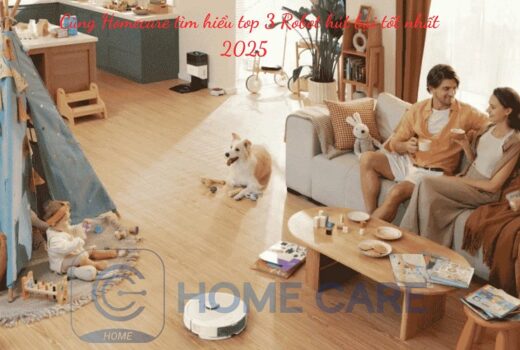 Top 3 Robot Hút Bụi Lau Nhà Ecovacs Đáng Mua Nhất 2025 cùng Homecare Digital