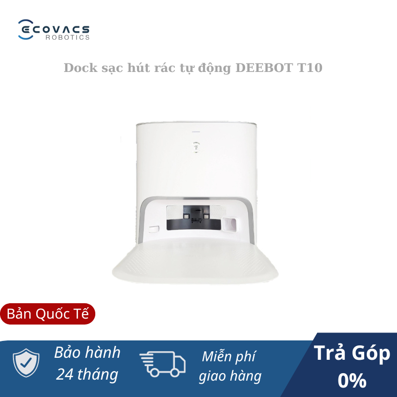 Trạm hút rác tự động Deebot T10