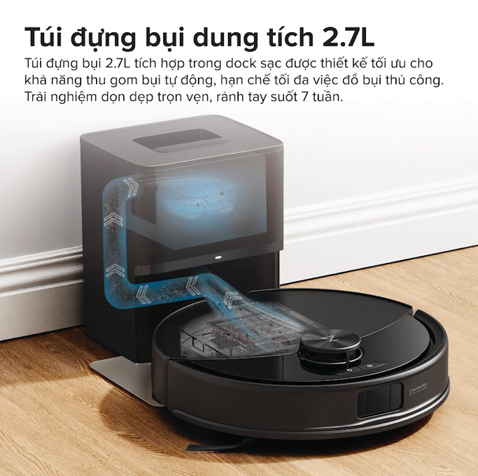 Robot hút bụi lau nhà Roborock Q10VF+