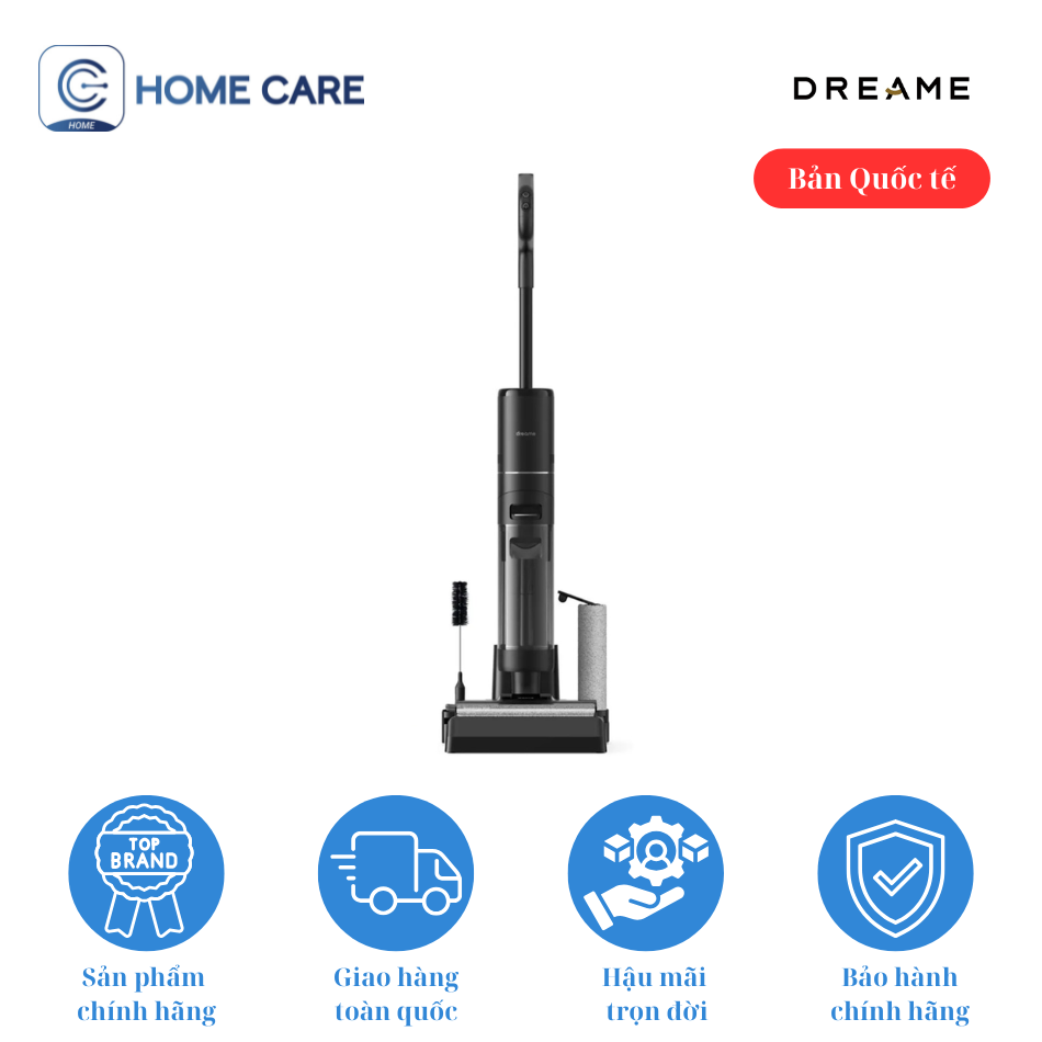 MÁY HÚT BỤI LAU SÀN KHÔ VÀ ƯỚT DREAME H12 PRO