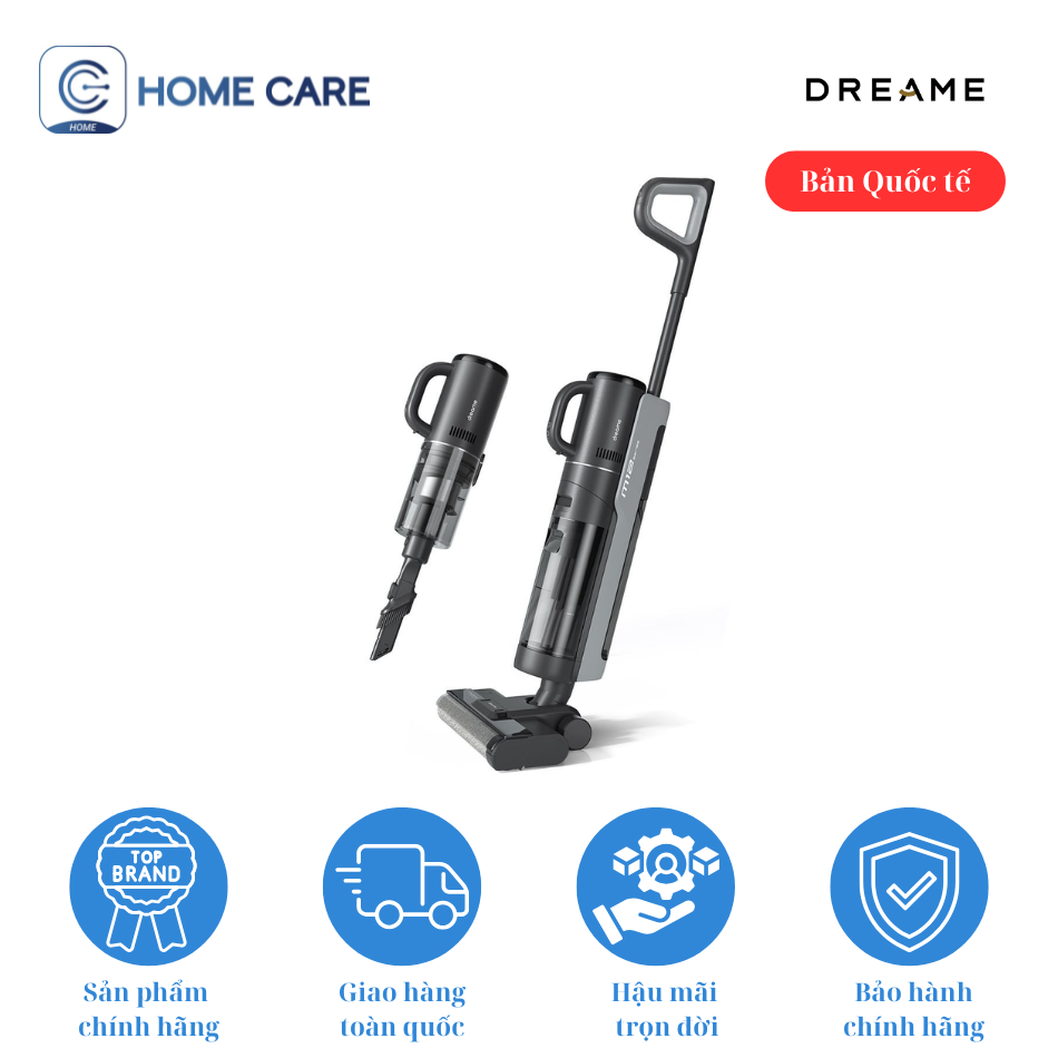 MÁY HÚT BỤI LAU SÀN KHÔ VÀ ƯỚT DREAME M12
