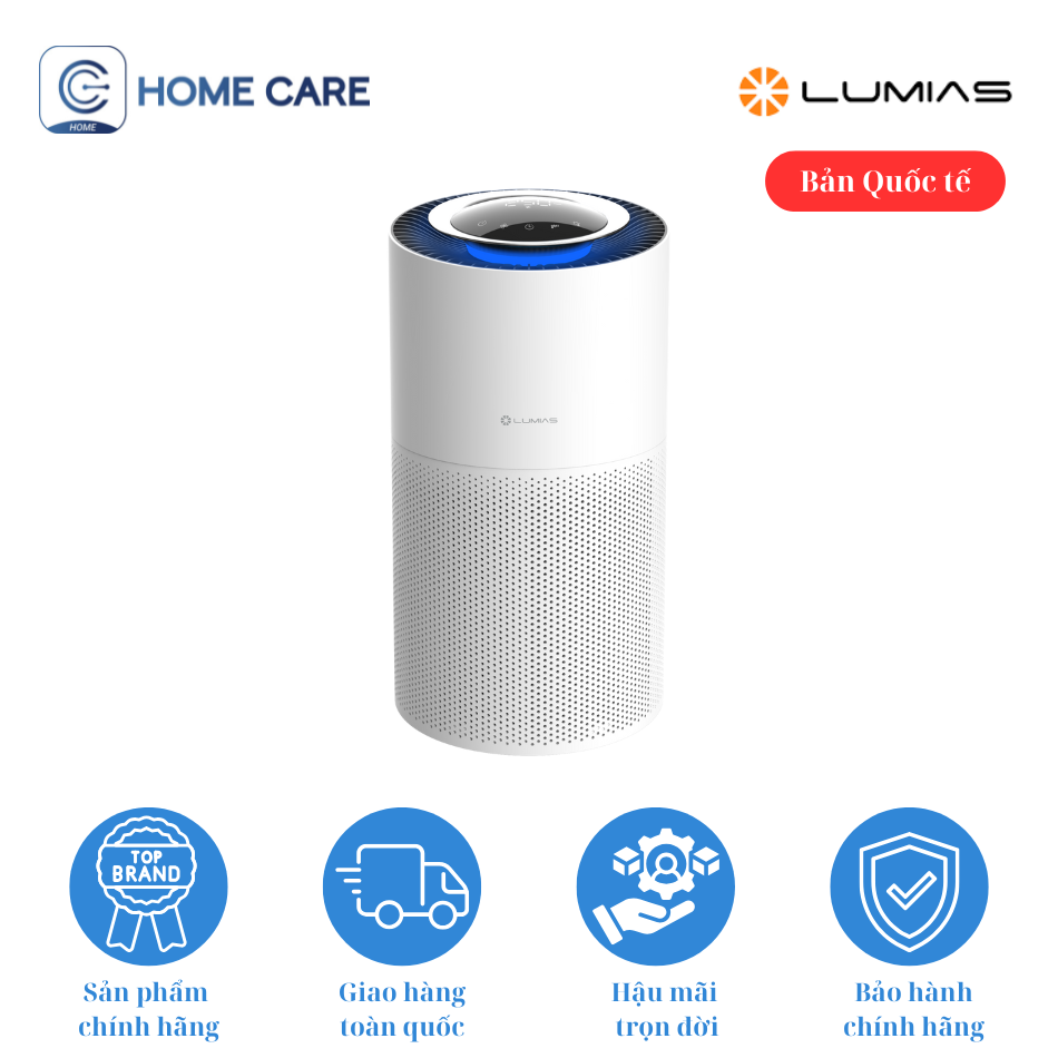 Máy lọc không khí Lumias Bulma Pro – 45W, 55m²