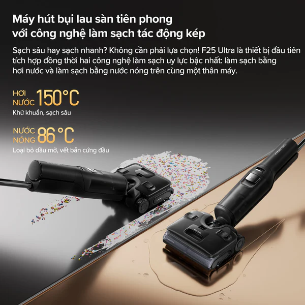 Máy hút bụi lau nhà cầm tay Roborock F25 Ultra