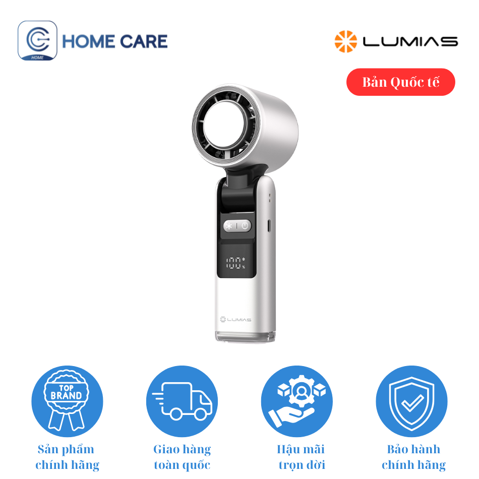 Quạt cầm tay Lumias F4000 – 10W, 100 tốc độ gió