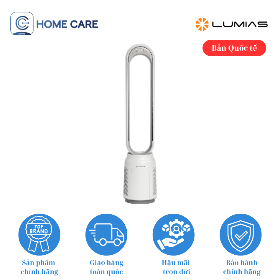 Quạt không cánh Lumias T08 – 33W