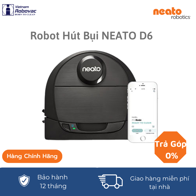 Máy Robot Hút Bụi Botvac D6 Connected