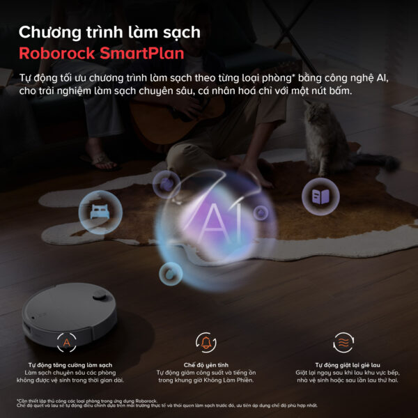 Robot hút bụi lau nhà Roborock Qrevo EdgeT