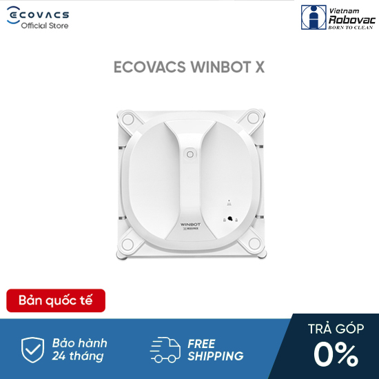 Máy Robot Lau Kính Thông Minh Ecovacs WINBOT X