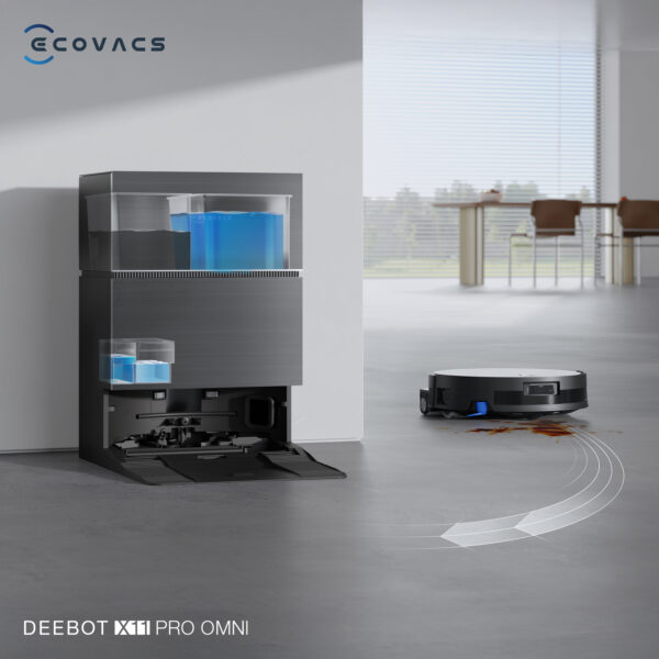 Robot hút bụi lau nhà Ecovacs DEEBOT X11 Pro Omni