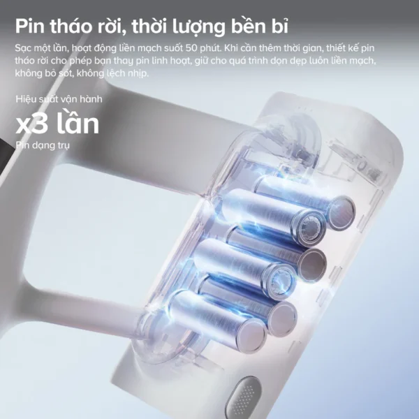 Máy hút bụi lau nhà Roborock H60