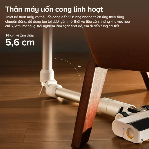 Máy hút bụi lau nhà Roborock H60