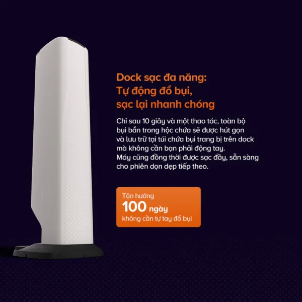 Máy hút bụi lau nhà Roborock H60 Hub Pro