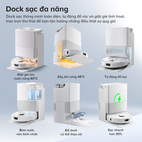 Robot hút bụi lau nhà Roborock Q revo C Pro