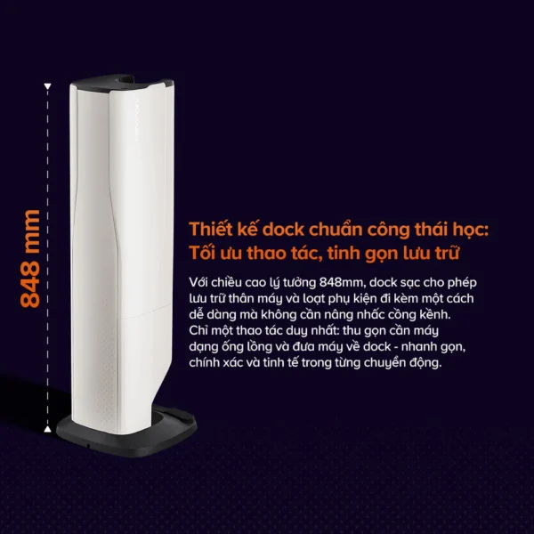 Máy hút bụi lau nhà Roborock H60 Hub Pro