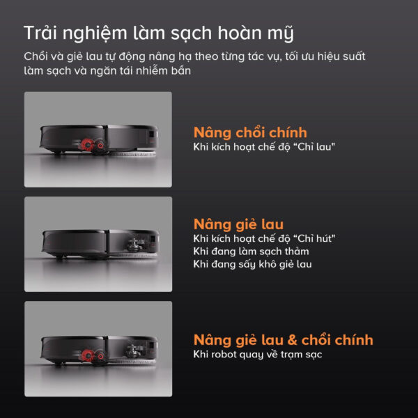 Robot hút bụi lau nhà Roborock Qrevo Slim