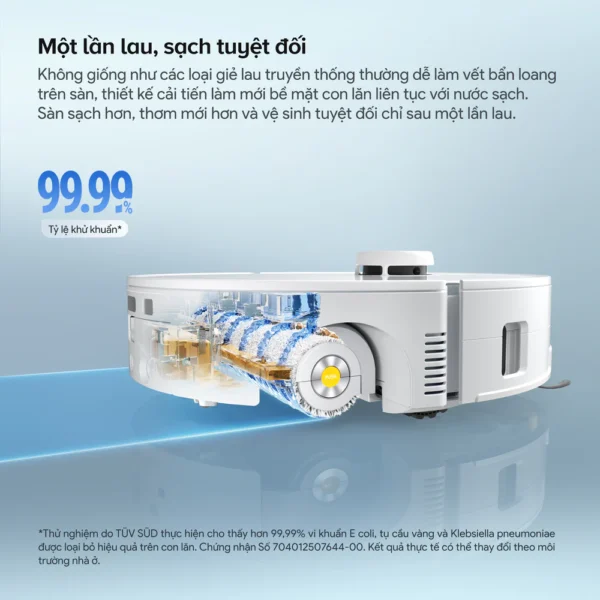 Robot hút bụi Roborock Qrevo Curv 2 Flow