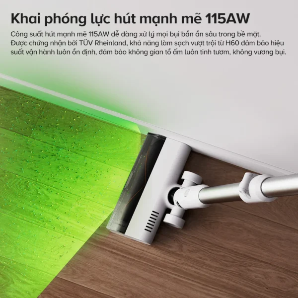 Máy hút bụi lau nhà Roborock H60