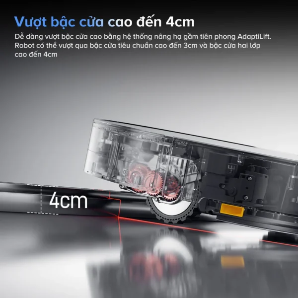Robot hút bụi lau nhà Roborock Saros 10