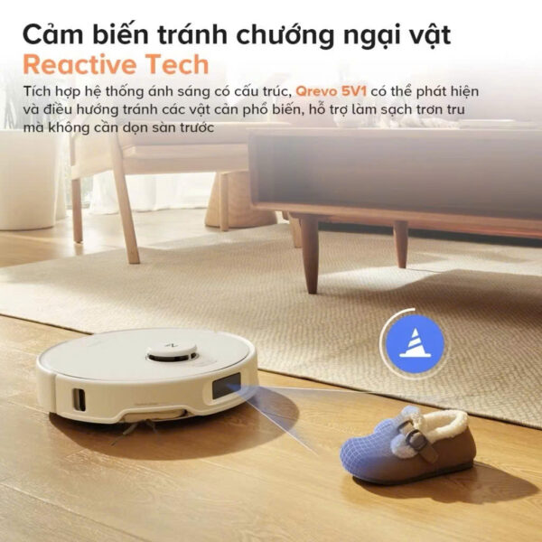 Robot hút bụi lau nhà Roborock Q Revo Edge 5v1