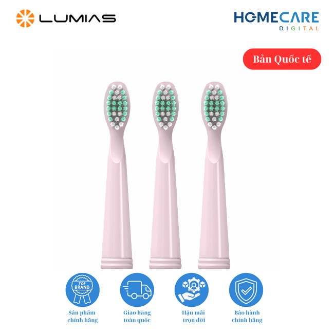 Set 3 đầu bàn chải đánh răng của Lumias SET-900 LBH-900