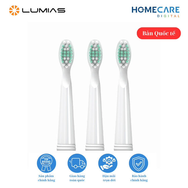 Set 3 đầu bàn chải đánh răng của Lumias SET-900 LBH-900