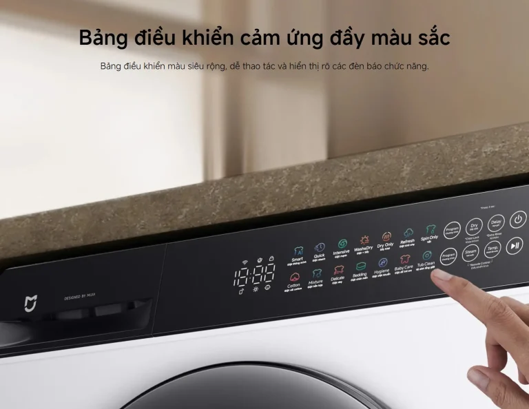 Bảng điều khiển Xiaomi Mijia Front Load Washer 9kg WM090MJA08VN