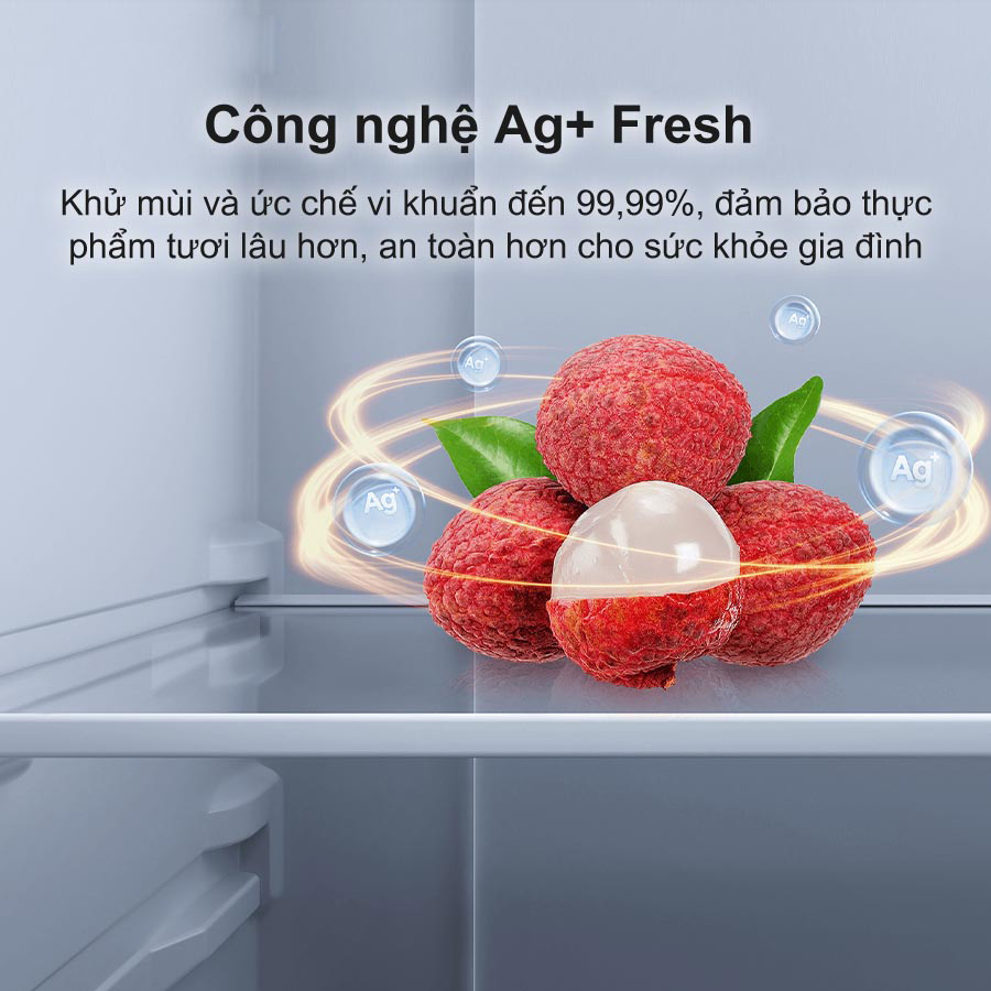 Công Nghệ Ag+ Fresh Giữ Không Gian Bên Trong Luôn Sạch Khuẩn