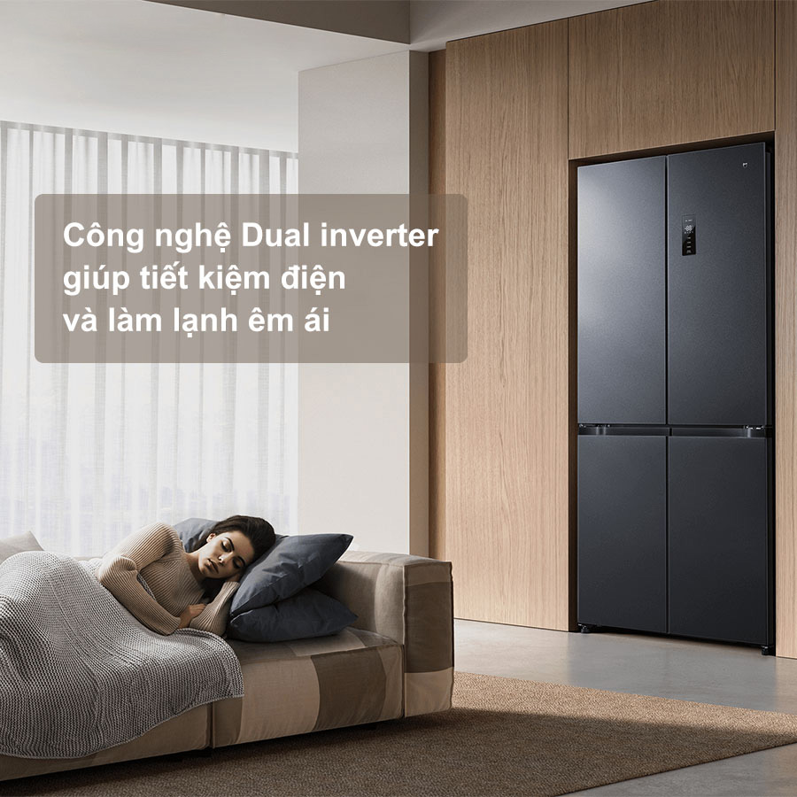 Công Nghệ Dual Inverter Vận Hành Êm Ái, Tiết Kiệm Điện