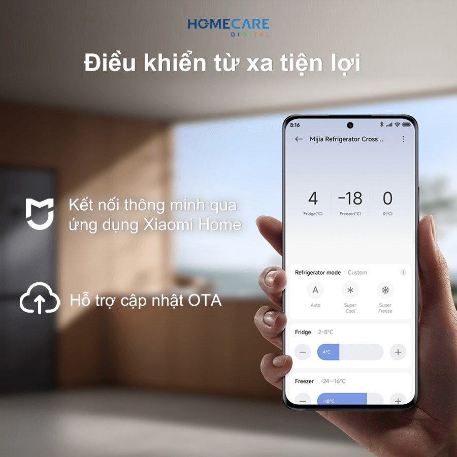 Điều Khiển Thông Minh Qua Ứng Dụng Xiaomi Home