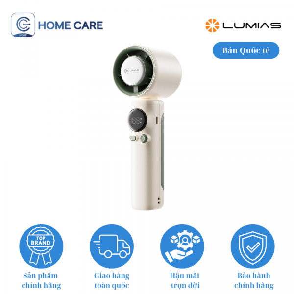 Quạt cầm tay Lumias X12 – 12W, 4000mAh
