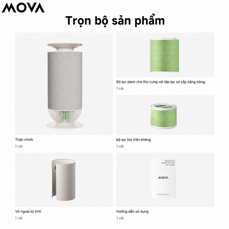 MOVA Puris P10 Air Purifier 
