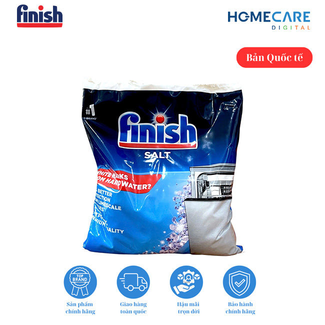 Muối rửa bát Bosch Finish Salt 1Kg