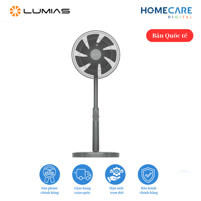 Quạt-điện-biến-tần-Lumias-F08-Đen