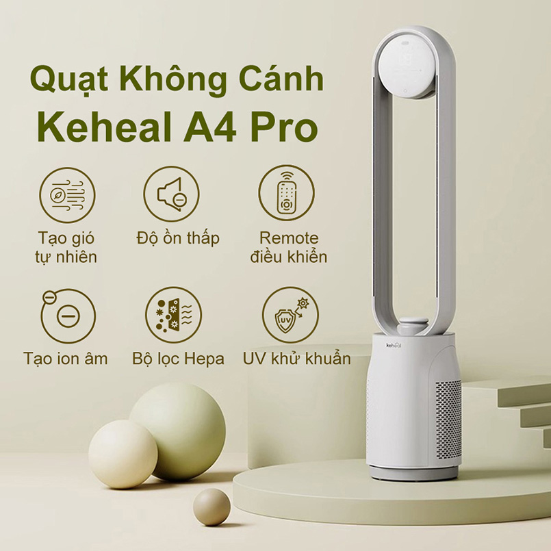 Quạt không cánh Keheal A4 Pro