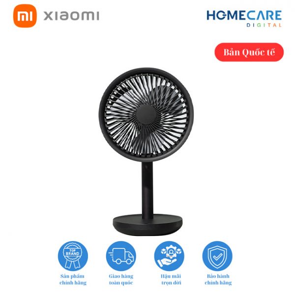 Quạt mini để bàn tích điện Xiaomi Solove F5