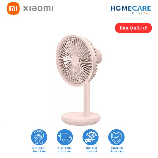 Quạt mini để bàn tích điện Xiaomi Solove F5