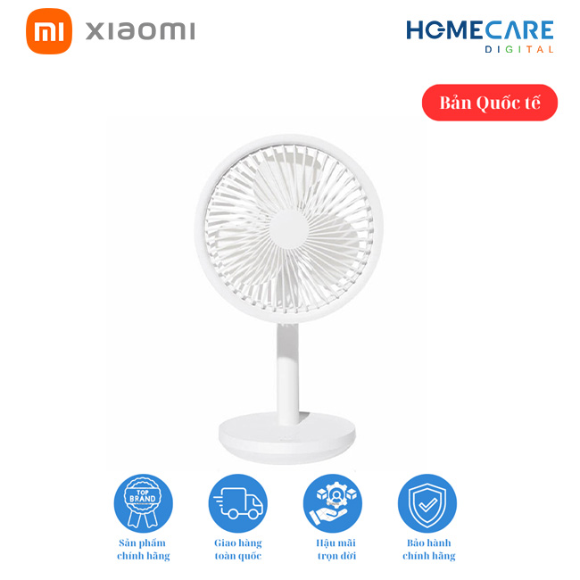 Quạt mini để bàn tích điện Xiaomi Solove F5