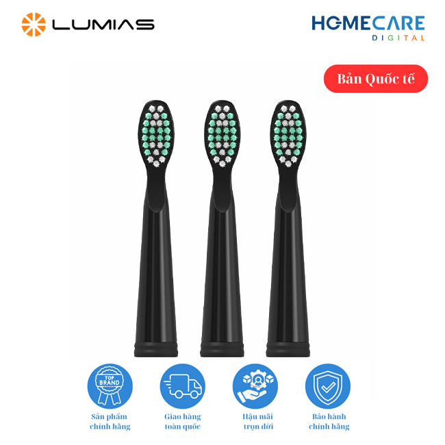 Set 3 đầu bàn chải đánh răng của Lumias SET-900 LBH-900